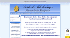 Desktop Screenshot of hundeschmuck.com